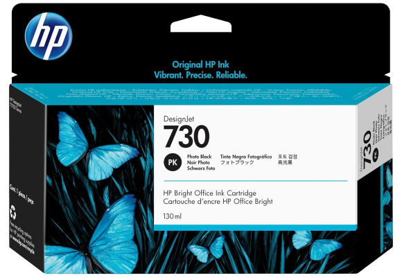 Картридж HP 730 Photo Black 130 мл для плоттера HP DesignJet T1700