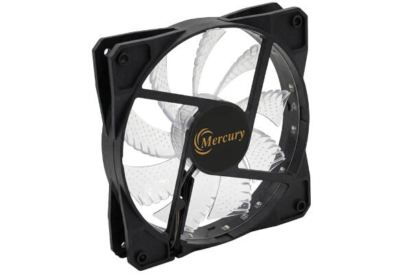 Кулер для корпуса MERCURY 120MM 4PIN RGB LED Кулер для корпуса MERCURY 120MM 4PIN RGB LED