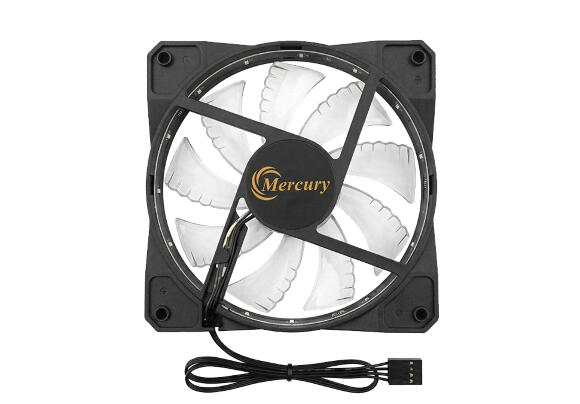 Кулер для корпуса MERCURY 120MM 4PIN RGB LED Кулер для корпуса MERCURY 120MM 4PIN RGB LED
