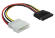 Кабель SATA Power 10 см W10S
