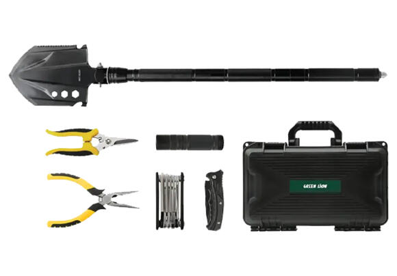 Набор для туризма Green Lion Survival X9 Black [GNSRX9TOOLBK]