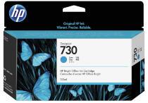 Картридж HP 730 Cyan 130 мл для плоттера HP DesignJet T1700 