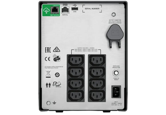 ИБП (UPS) APC Smart-UPS C 1000VA 600W [SMC1000IC]