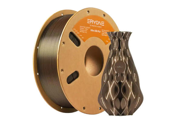 Филамент ERYONE 1.75 мм Ultra Silk PLA Темное Золото (Dark Gold)