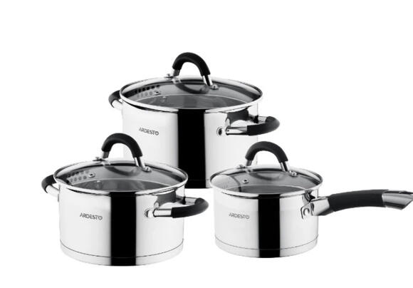 Набор посуды Ardesto MONZA AR1906SG 