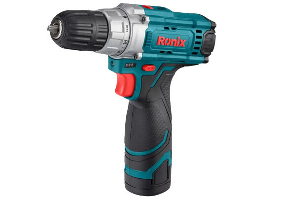 Дрель - шуруповерт + Набор Ronix RS-8613 (19-предметный)