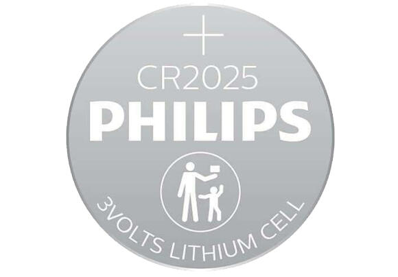 Литиевая батарейка Philips CR2025 (3V)