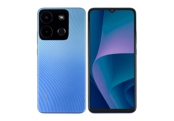 Смартфон Infinix Smart 7 Plus голубой, черный