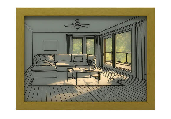 3D картина с подсветкой