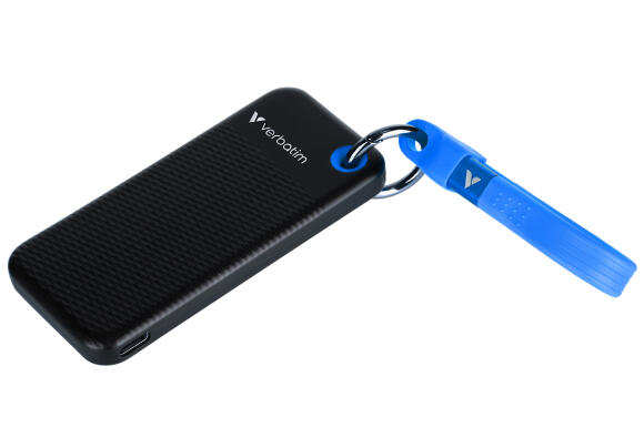 Портативный SSD Verbatim Pocket 1TB USB 3.2 Gen 2 Type-C Black/Blue 32191
