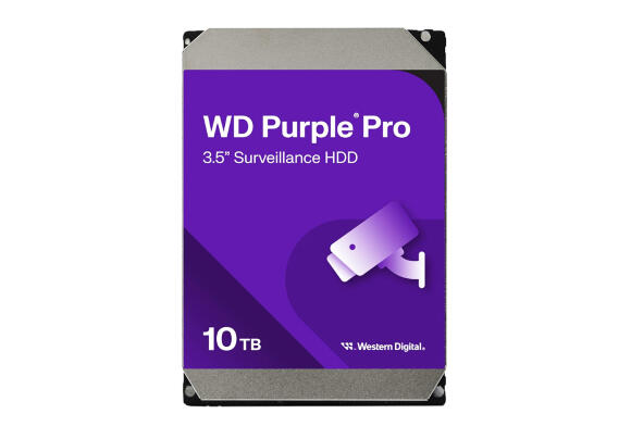 HDD WD Purple Pro 10 TБ 3.5" для интеллектуальных систем видеонаблюдения