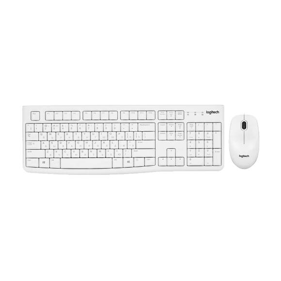 Комплект Logitech Desktop MK120 белый L920-002561WH
