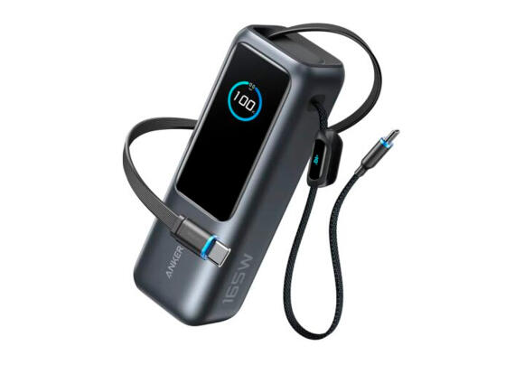 Power Bank Anker Zolo Built-In and Retractable Cables (25K) Power Bank Anker Zolo Built-In and Retractable Cables (25K)