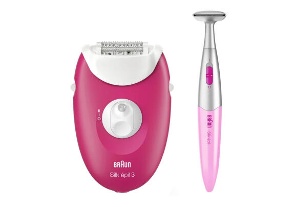 Эпилятор Braun SE 3420 + триммер FG 1100