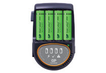 Зарядное устройство GP PB50 + 4 Батарейки AA GPPB50GSE270CA-2GBEA4 Зарядное устройство GP PB50 + 4 Батарейки AA GPPB50GSE270CA-2GBEA4