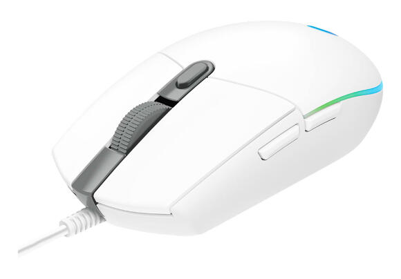 Мышь Logitech G102 Lightsync белая 910-005809