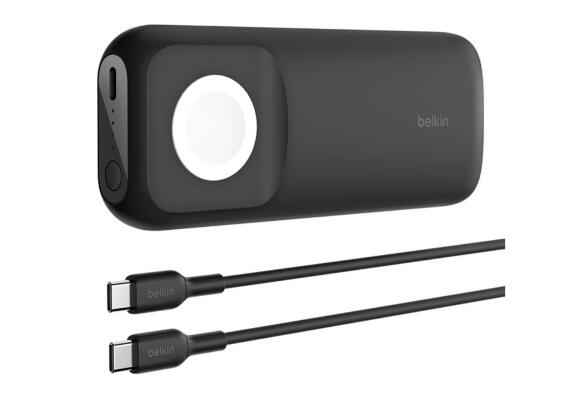 Power Bank Belkin BoostCharge Pro with Fast Wireless Charger for Apple Watch (10K) Power Bank Belkin BoostCharge Pro with Fast Wireless Charger for Apple Watch (10K)