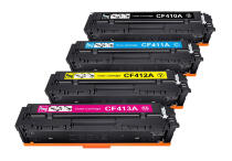 Картриджи HP M452DN - CF410A, CF411A, CF412A, CF413A - Голубой, Розовый, Желтый, Черный Картриджи HP M452DN - CF410A, CF411A, CF412A, CF413A - Голубой, Розовый, Желтый, Черный