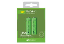 Батарея GP ReCyko+ AAx2 (перезаряжаемая) GP130AAHCE-2GBE2 Батарея GP ReCyko+ AAx2 (перезаряжаемая) GP130AAHCE-2GBE2