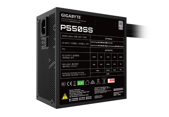 Блок питания для ПК Gigabyte 550 Вт [GP-P550SS]