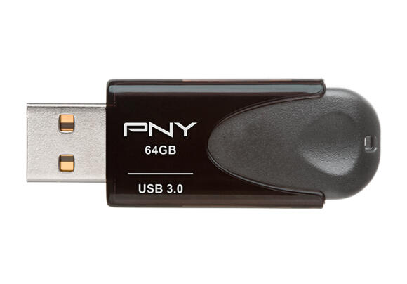 Накопитель USB PNY 64 Гб Attache 4 3.1 FD64GATT431KK-EF