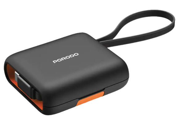 Комплект кабелей и переходников Porodo 6-в-1 Data Cable Set PDS0013OG Комплект кабелей и переходников Porodo 6-в-1 Data Cable Set PDS0013OG