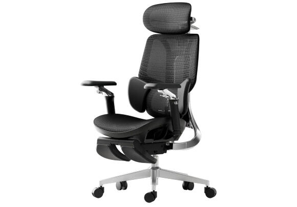 Мультифункциональное офисное кресло Hbada E3 Ultra Mesh Black