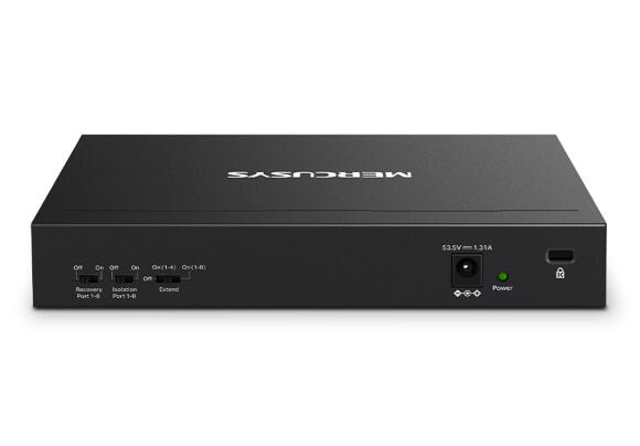 10-и портовый PoE сетевой коммутатор Mercusys MS110PE300 (8 PoE+) 10-и портовый PoE сетевой коммутатор Mercusys MS110PE300 (8 PoE+)