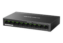 10-и портовый PoE сетевой коммутатор Mercusys MS110PE300 (8 PoE+) 10-и портовый PoE сетевой коммутатор Mercusys MS110PE300 (8 PoE+)
