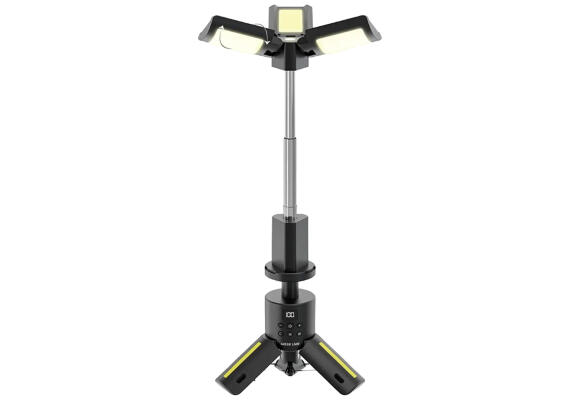 Кемпинговый складной фонарь Green Lion Trio Beam Black [GNTBCL7CLBK]