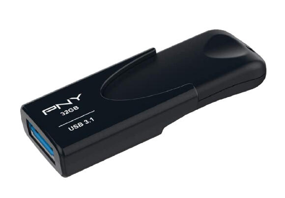 Накопитель USB PNY 32 Гб Attache 4 3.1 FD32GATT431KK-EF