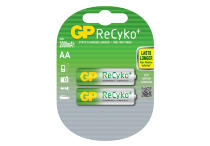 Батарея GP ReCyko+ AAx2 (перезаряжаемая) GP210AAHCB-2UEC2