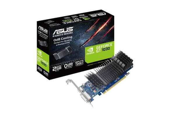 Видеокарта Asus GeForce GT 1030 Silent LP 2 Гб GT1030-SL-2G-BRK-AE Видеокарта Asus GeForce GT 1030 Silent LP 2 Гб GT1030-SL-2G-BRK-AE
