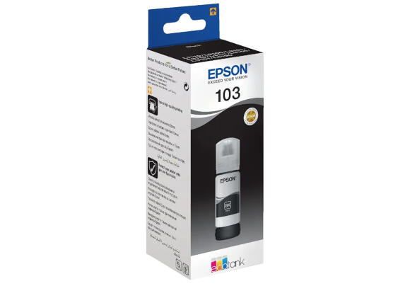 Чернила для принтеров Epson 103 Black (65мл)