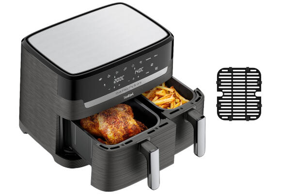 Аэрофритюр Tefal Dual Easy Fry & Grill EY905B