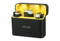 Петличный микрофон Green Lion 3 в 1 (Type-C, Lightning, Aux)