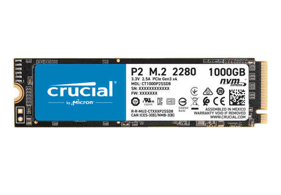 Накопитель SSD Crucial CT1000 1TБ CT1000P2SSD8