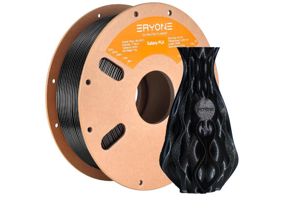 Филамент для 3D принтера ERYONE 1.75mm Galaxy PLA Black