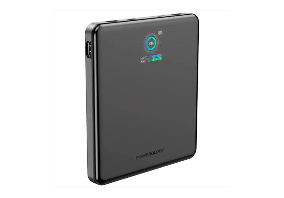 Power Bank Powerology VoltStream 20000mAh PD, QC (Black)