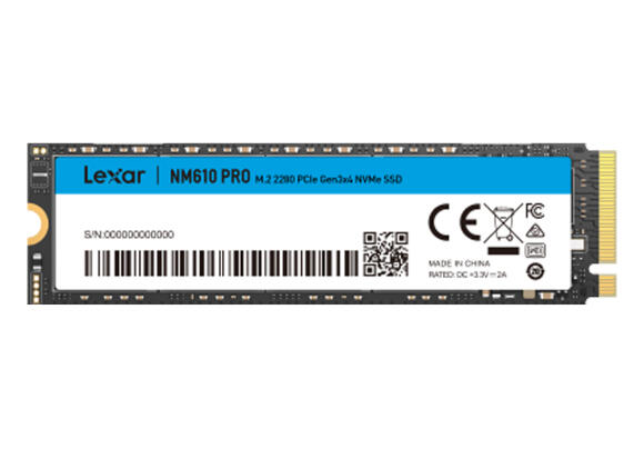 Накопитель SSD Lexar NM610 Pro 500GB M.2 NVMe
