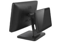Двухэкранный сенсорный POS-терминал Duo 15.6"+11.6" Core i3 RAM 8ГБ SSD 128ГБ