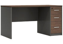 Офисный стол NOEL T2-DC1607 Тёмный 1600x700x750