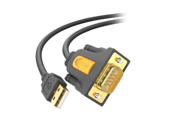 Адаптер Ugreen CR104 USB 2.0 A-DB9 RS-232 DB9 (20223) Адаптер Ugreen CR104 USB 2.0 A-DB9 RS-232 DB9 (20223)