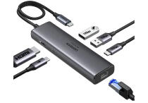 Множитель портов UGREEN CM512 USB-C 6-в-1 (45000)