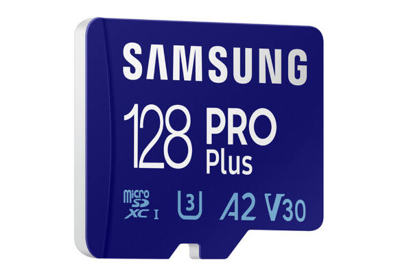 Карта памяти Samsung PRO Plus 128GB microSDXC с SD-адаптером Карта памяти Samsung PRO Plus 128GB microSDXC с SD-адаптером