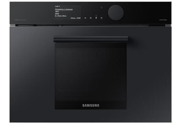 Духовой шкаф Samsung Infinite Line с функцией микроволновой печи NQ50T9539BD Black Graphite 