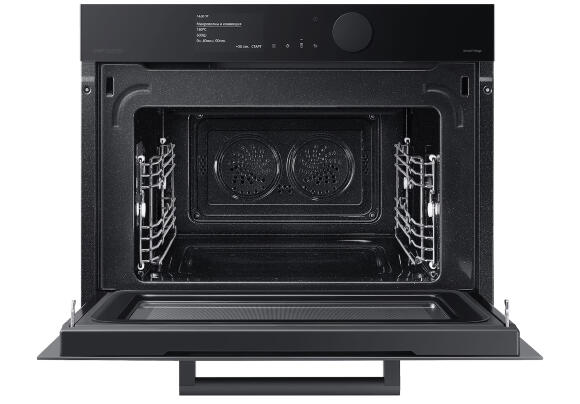 Духовой шкаф Samsung Infinite Line с функцией микроволновой печи NQ50T9539BD Black Graphite 