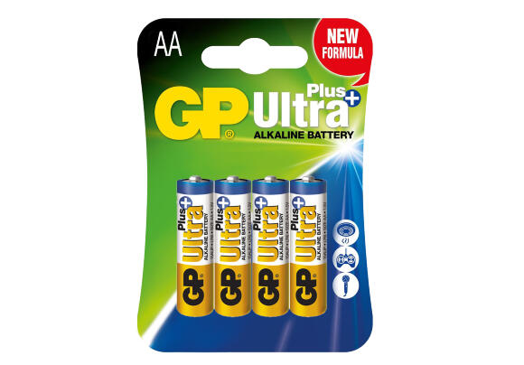 Батарея GP Ultra Plus Alkaline 4xAA GP15AUP-2UE4