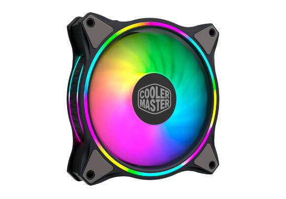Кулер для корпуса Cooler Master MasterFan MF120 Halo 120мм (Black+RGB)