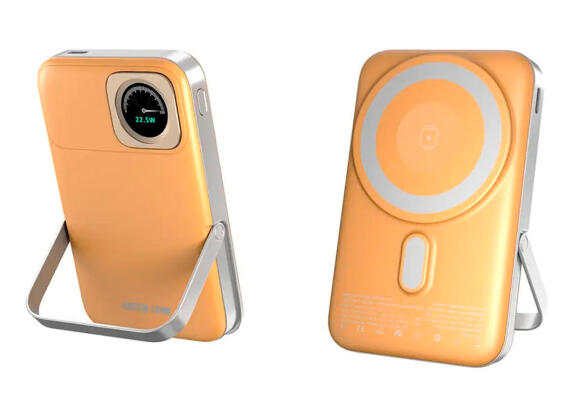 Power Bank Green Lion Volt Gauge 10K (Orange) Power Bank Green Lion Volt Gauge 10K (Orange)